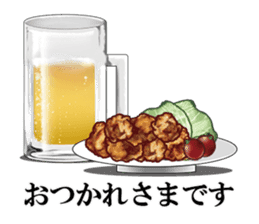 fried chicken 2 sticker #2463689