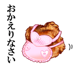 fried chicken 2 sticker #2463690