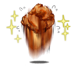 fried chicken 2 sticker #2463692