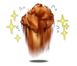 fried chicken 2 sticker #2463692