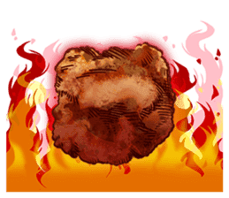 fried chicken 2 sticker #2463695