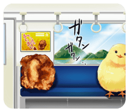 fried chicken 2 sticker #2463698