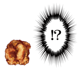fried chicken 2 sticker #2463701