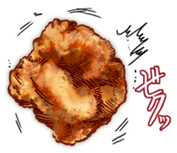 fried chicken 2 sticker #2463702