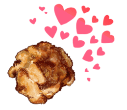 fried chicken 2 sticker #2463706