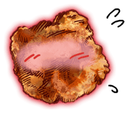 fried chicken 2 sticker #2463708