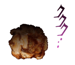 fried chicken 2 sticker #2463714
