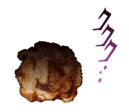 fried chicken 2 sticker #2463714