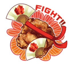 fried chicken 2 sticker #2463719
