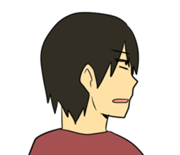 Embrace life a boy sticker #2463769