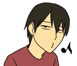 Embrace life a boy sticker #2463785