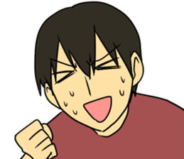 Embrace life a boy sticker #2463788