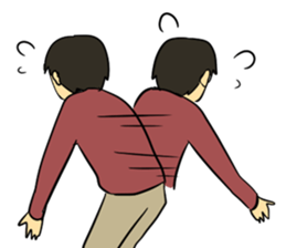 Embrace life a boy sticker #2463804