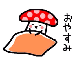 Mushrooms Kinoko sticker #2463969