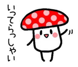 Mushrooms Kinoko sticker #2463971