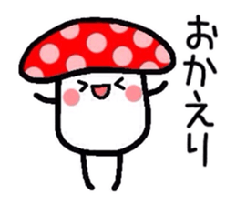 Mushrooms Kinoko sticker #2463973