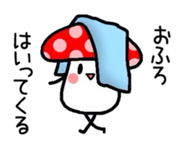 Mushrooms Kinoko sticker #2463975