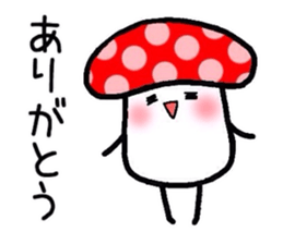 Mushrooms Kinoko sticker #2463981
