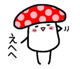 Mushrooms Kinoko sticker #2463985