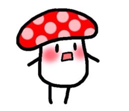 Mushrooms Kinoko sticker #2463986
