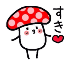 Mushrooms Kinoko sticker #2463989