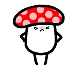Mushrooms Kinoko sticker #2463992