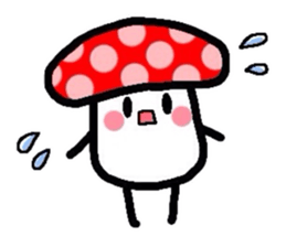 Mushrooms Kinoko sticker #2463993