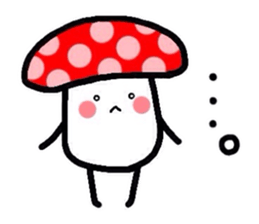 Mushrooms Kinoko sticker #2463994