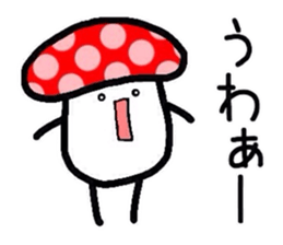 Mushrooms Kinoko sticker #2463999