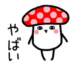 Mushrooms Kinoko sticker #2464002
