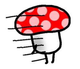 Mushrooms Kinoko sticker #2464004