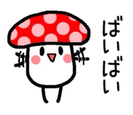 Mushrooms Kinoko sticker #2464007