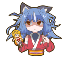 Cat ear MI CO sticker #2464015