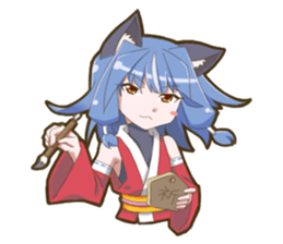 Cat ear MI CO sticker #2464025