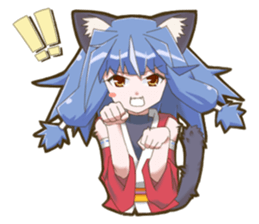 Cat ear MI CO sticker #2464026