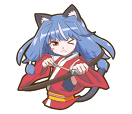 Cat ear MI CO sticker #2464038