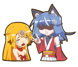 Cat ear MI CO sticker #2464043