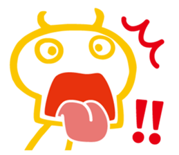 Funny monsters trio sticker #2464375