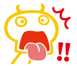Funny monsters trio sticker #2464375