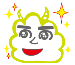 Funny monsters trio sticker #2464377