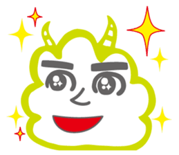 Funny monsters trio sticker #2464377