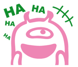 Funny monsters trio sticker #2464380