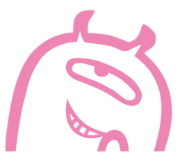 Funny monsters trio sticker #2464382
