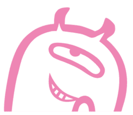 Funny monsters trio sticker #2464382