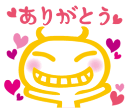 Funny monsters trio sticker #2464384
