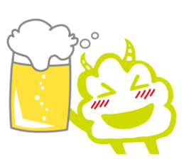 Funny monsters trio sticker #2464388