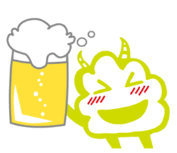 Funny monsters trio sticker #2464388