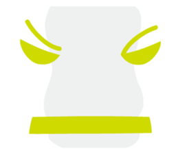 Funny monsters trio sticker #2464390