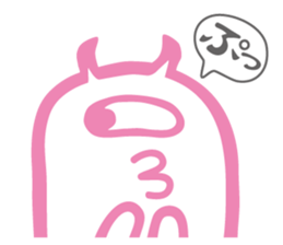 Funny monsters trio sticker #2464392