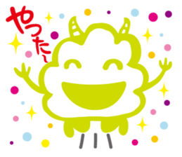 Funny monsters trio sticker #2464402